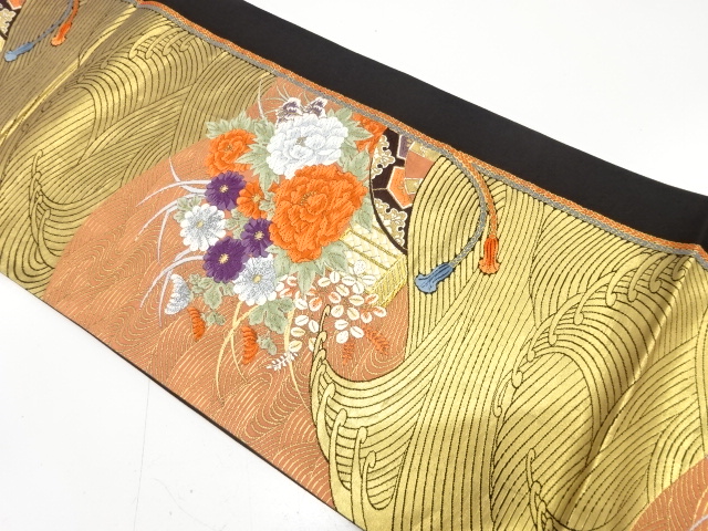 Japanese Kimono / Fukuro Obi Silk